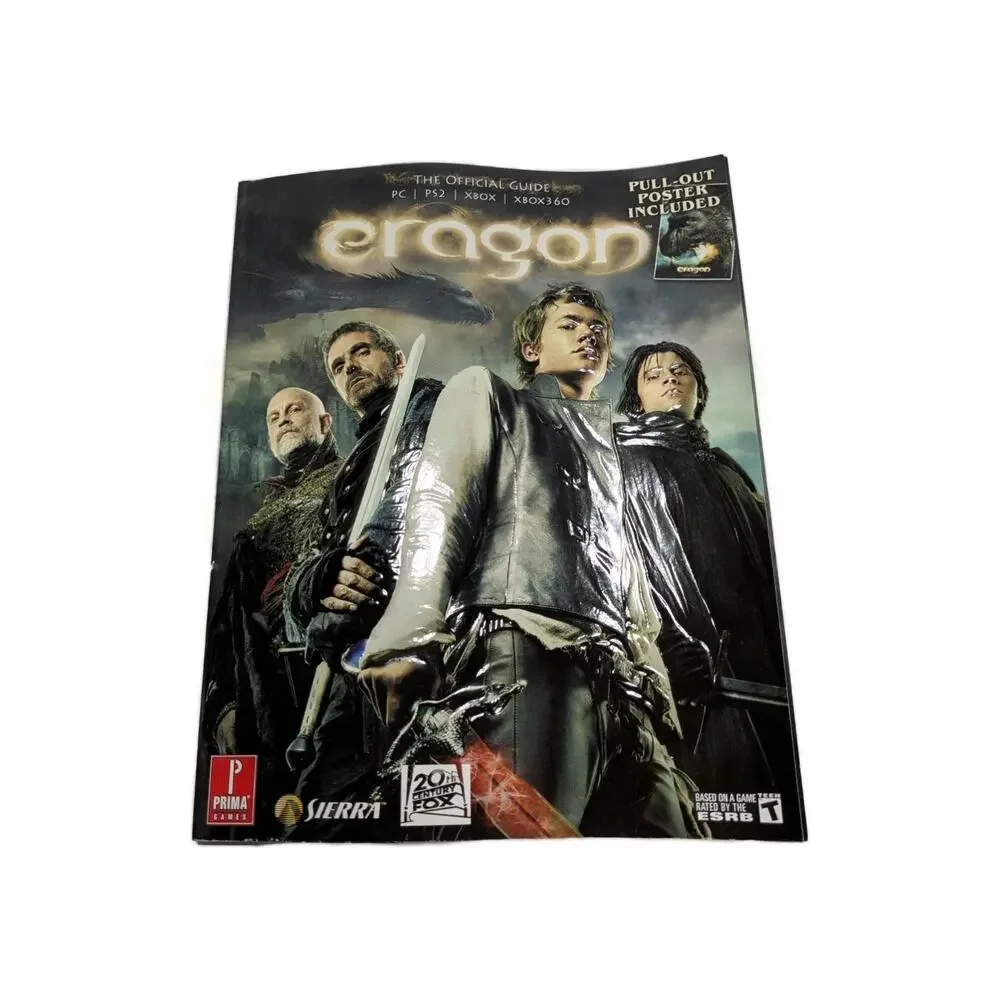 Eragon: Prima Official Game‎ Guide Paperback 2006 PRIMA Games Poster Included